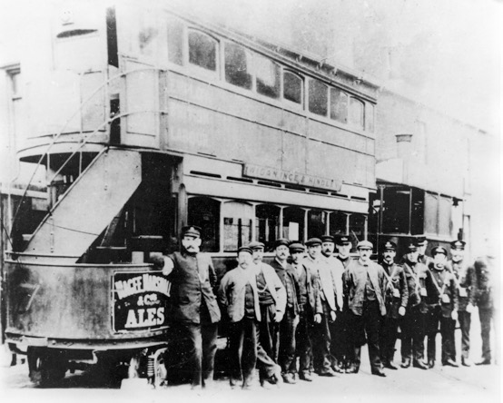 Wigan Corporation Steam Tram 1904